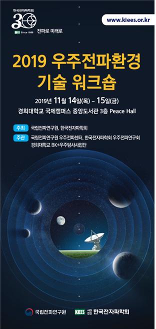 2019 우주전파환경 기술 워크숍 리플릿