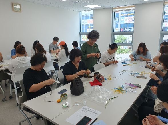 구리시 갈매평생학습마을 전통매듭프로그램