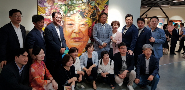 안혜영 경기도의회 부의장, “위안부 특별전” 참석