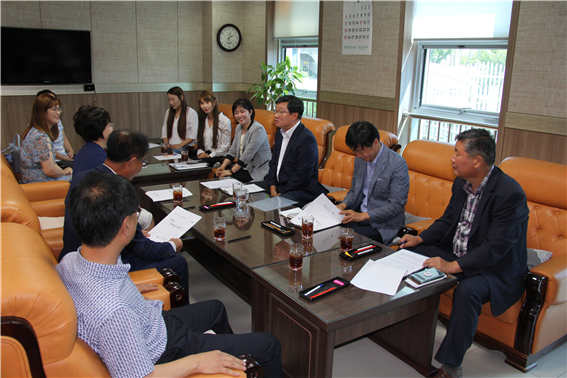 천영미 제1교육위원장 안산 지역 학교현장 방문 교육민원 청취