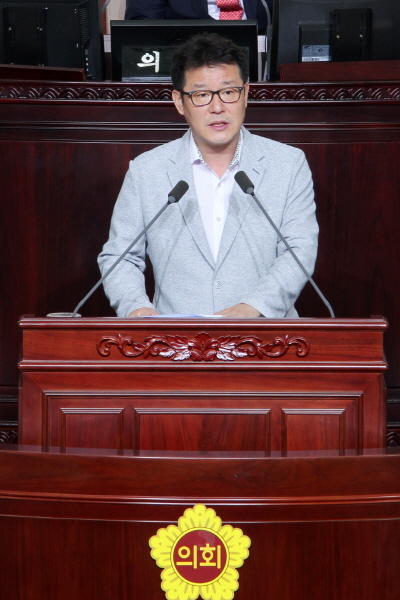 조재훈 의원, 5분 자유발언