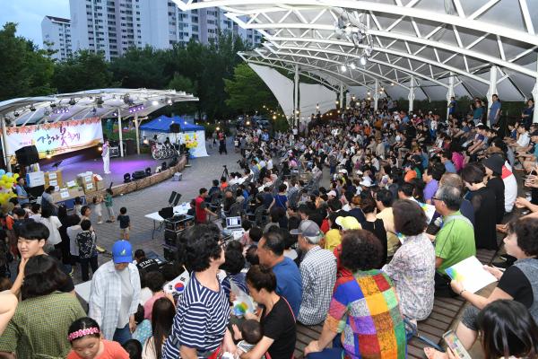 지난해 열린 장자못축제 공연 장면