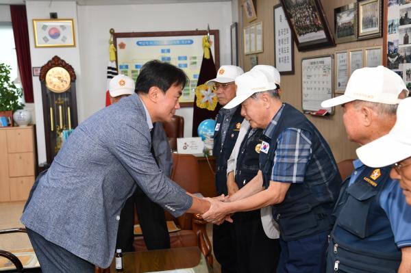 김상호 시장, 추석명절 맞이 보훈·장애인 기관방문 격려 이어져