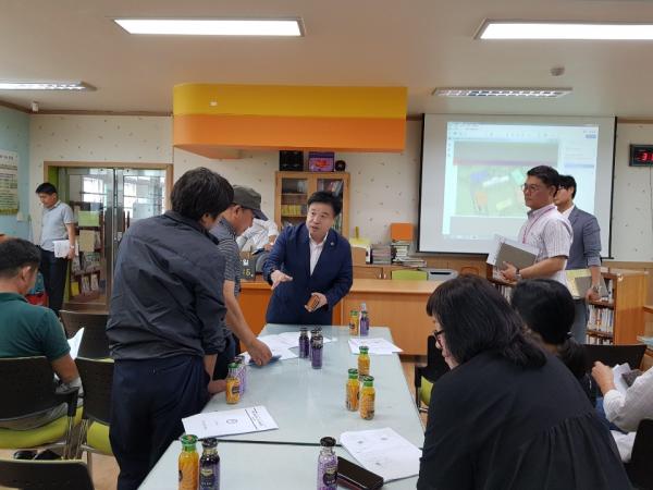 연천 궁평초체육관 증축공사 관련 주민 간담회 실시