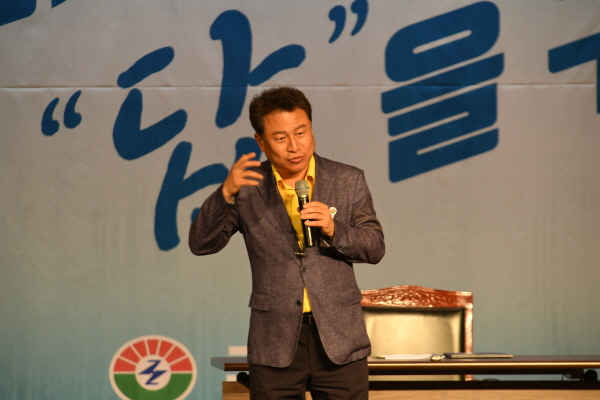 인창동 시민과 대화에 참여한 안승남 구리시장
