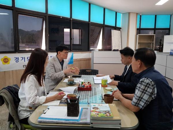 유상호 연천교육지원청 혁신교육지구 사업 업무협의