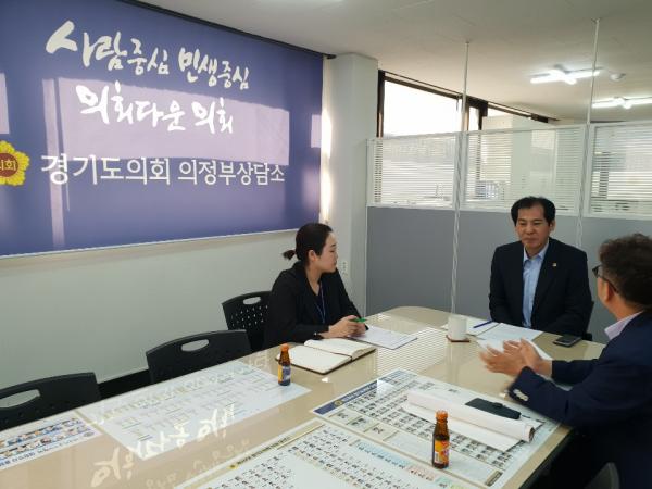 이영봉의원,노인맞춤돌봄서비스 추진방안 논의