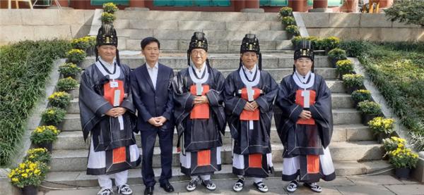 유용 기획경제위원장, 563주년 사육신 추모제향 참석