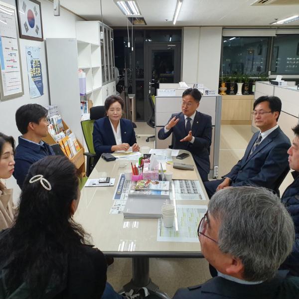 경기도의회 군포상담소, 송죽 다목적체육관 활용 및 개선 요구사항 관련 간담회