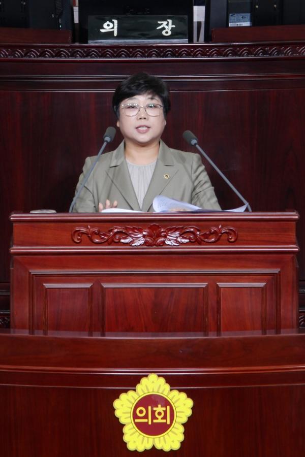 전승희 도의원 5분 발언 통해 “여성청소년 위생용품의 보편적 지급통한 복지 지향” 촉구
