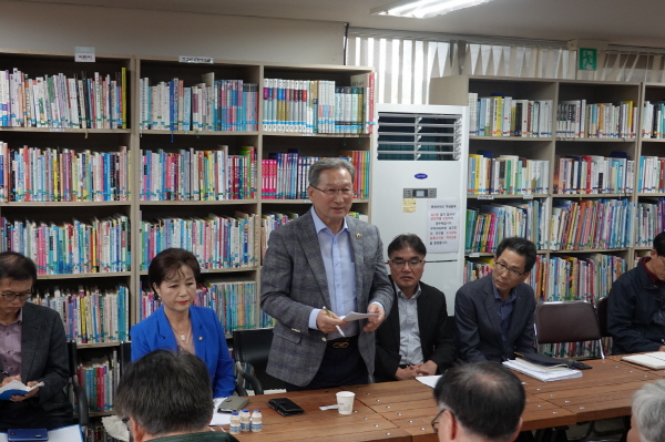 오명근 의원,“철길소음 대책마련을 위한 간담회 개최”