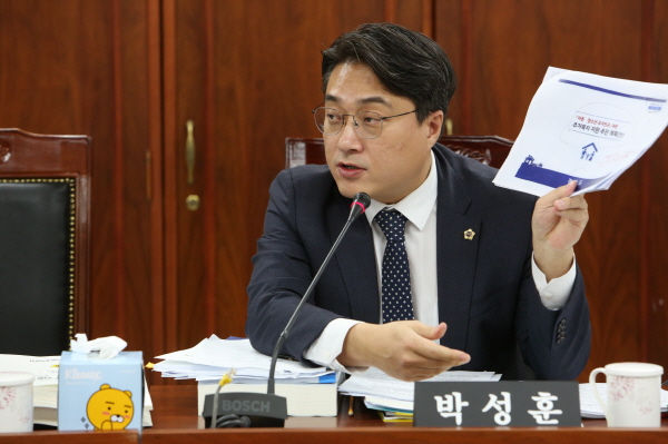 박성훈 도의원, 경기도 아동 주거빈곤 가구 지원에 적극 나서야