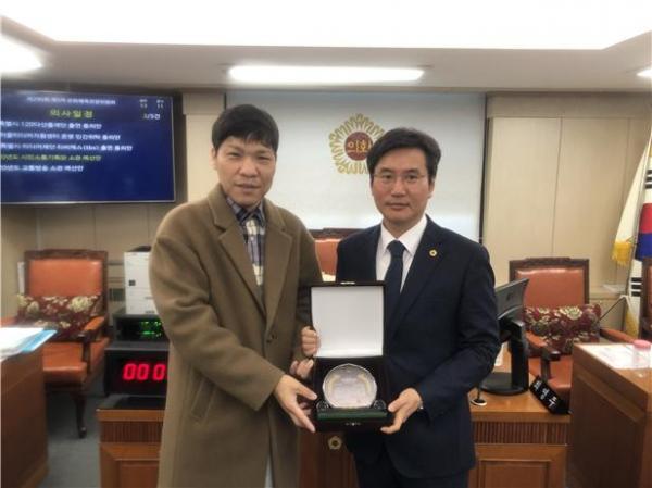 김호진 의원, 한국소아당뇨인협회 의정활동대상 수상