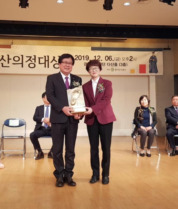 경기도의회 조광희 교육행정위원장, 중부일보 ‘제1회 다산의정대상’광역정치부문 수상
