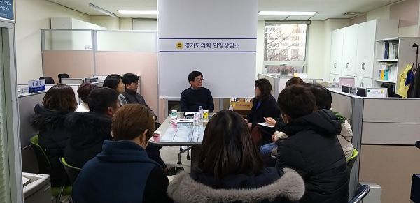 경기도의회 안양상담소 “충훈고등학교 야구부 애로사항 청취”