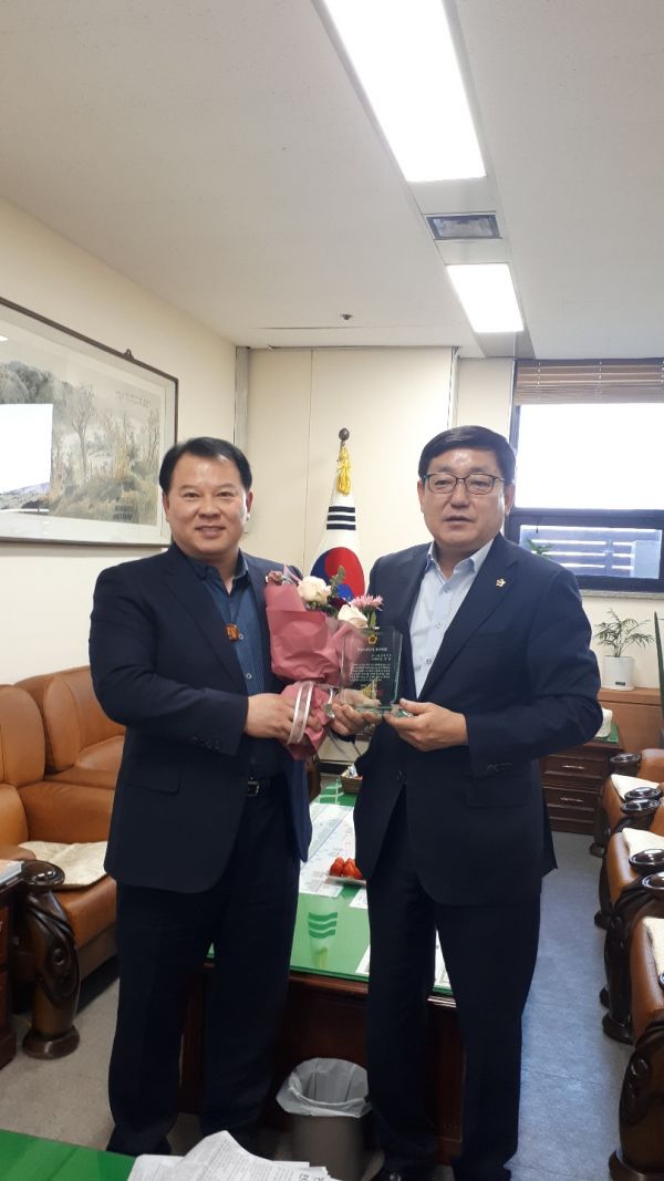 김영준 도의원, 2019 행정사무감사‘우수의원상’수상