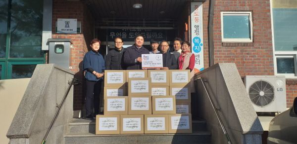 고양시 흥도동, 더 보듬교회 후원 ‘사랑나눔 보듬박스’ 전달