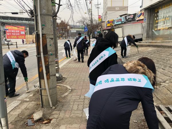 금곡동 상인, 안전한 겨울나기 위한 클린?안전 캠페인 개최