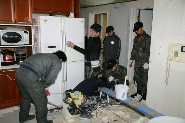 구리시, 성탄절 맞아 민?관?군 합동 집수리 사업 실시