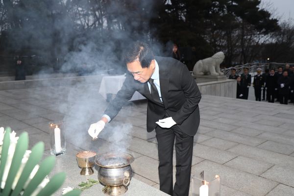 평택시, 신년 현충탑 참배 행사 거행