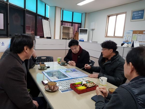 경기도의회 연천상담소 경기도 유상호 도의원, 경기도시공사 관계자들과 연천 은통산업단지 기업 유치 간담회