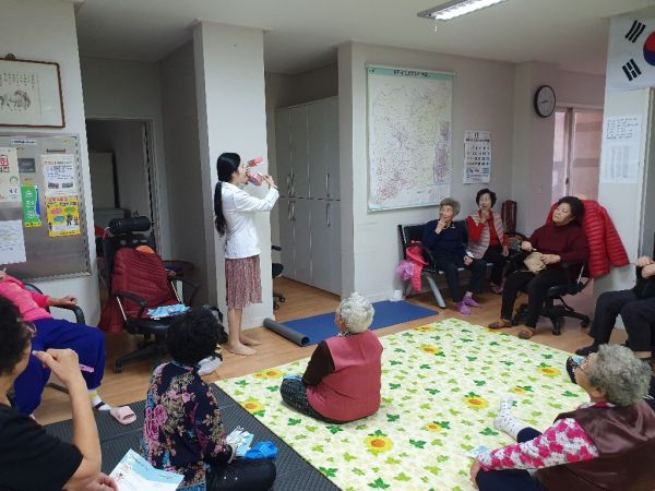 파주시보건소, 백세건강을 위한 건치경로당 운영