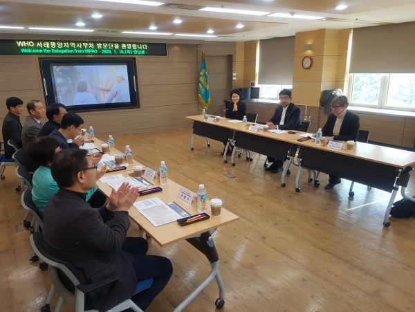 세계보건기구 서태평양지역사무처에서 부천시 커뮤니티케어 등 고령화 정책 벤치마킹을 위해 부천을 방문했다.