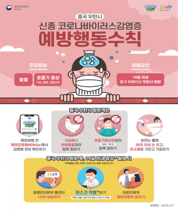 광주시 설 연휴기간 지역 내 중국 우한시 폐렴 확산 차단에 ‘총력’
