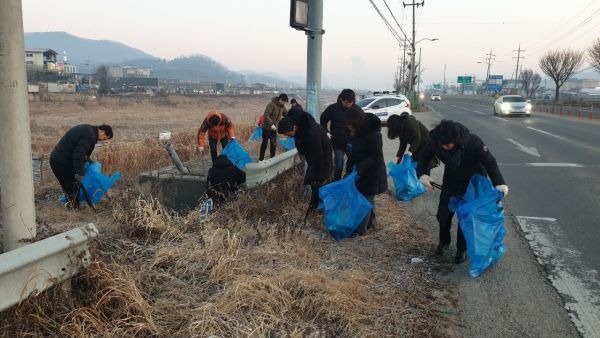 포천시, 설맞이 국토대청소 실시