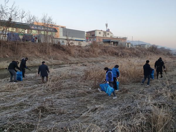 포천시 소흘읍, 설맞이 국토대청소 실시