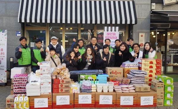 장기본동 지역사회보장협의체, 설 명절 사랑의 선물꾸러미 전달