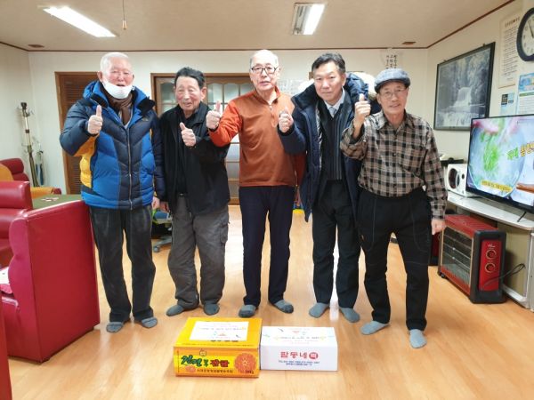 동두천시 보산동장, 설날 맞아 경로당 방문