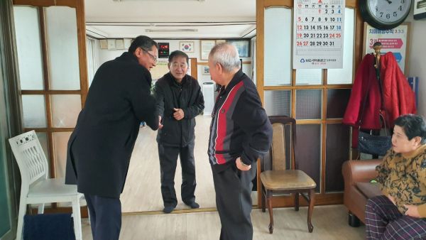 의정부1동 설맞이 관내 경로당 위문