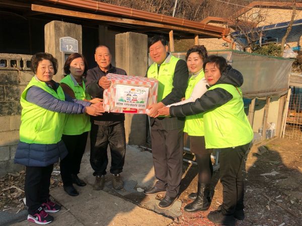 동두천시 불현동, 설맞이 정드림 희망박스 전달