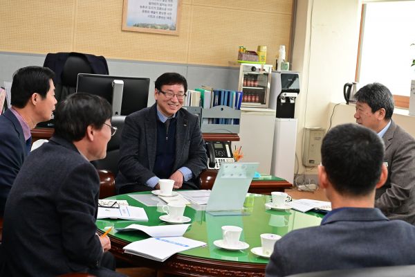 예창섭 여주부시장, 읍면동 방문으로 소통행정 펼쳐
