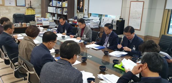 군수주재 긴급회의 개최