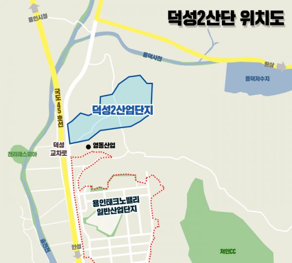 덕성2일반산업단지 위치도