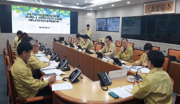동두천시 송기헌 부시장, 신종 코로나 바이러스 확산 방지를 위한 발 빠른 행보