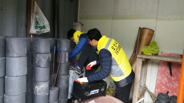 오산시 동절기 취약계층 난방 및 안전 순회점검 실시