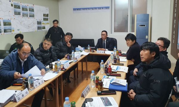 오진택 도의원, 화성 동화천 지방하천개수사업 현안점검 간담회 개최