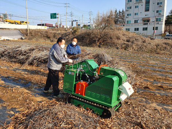 평택시, 농업부산물 파쇄 시범사업 추진