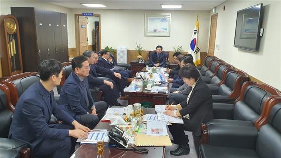 신종 코로나바이러스에 대한 보고회 개최