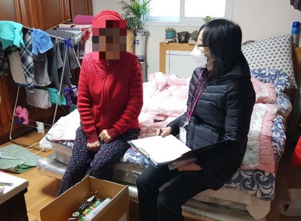 보산동 맞춤형복지팀 독거노인 안부확인
