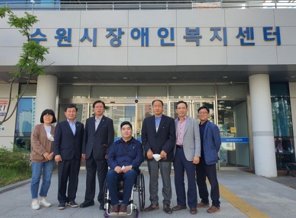 한원찬 의원 교통약자 관련 장애인 단체와 간담회