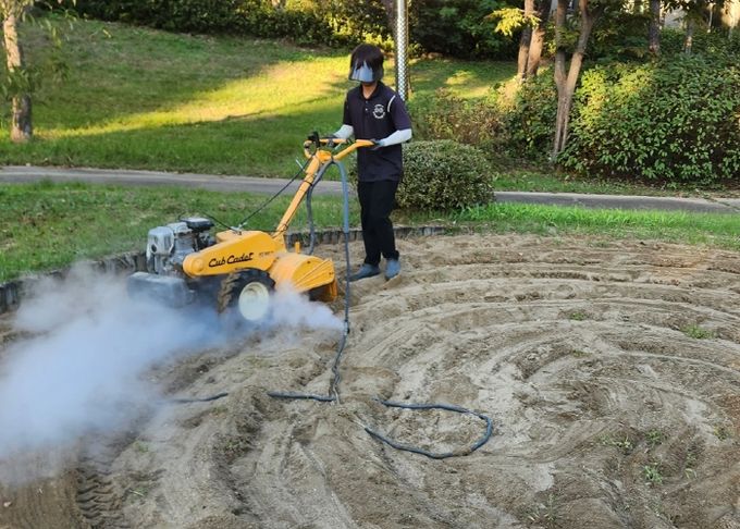 오산시, 공원 모래놀이터 소독 등 위생관리 진행