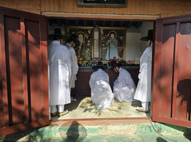 안산시, 향토유산 제22호 팔곡당산 산신제 개최