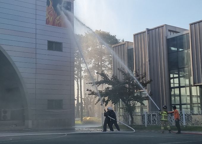 오산도시공사, 2024년 하반기 합동소방훈련 실시