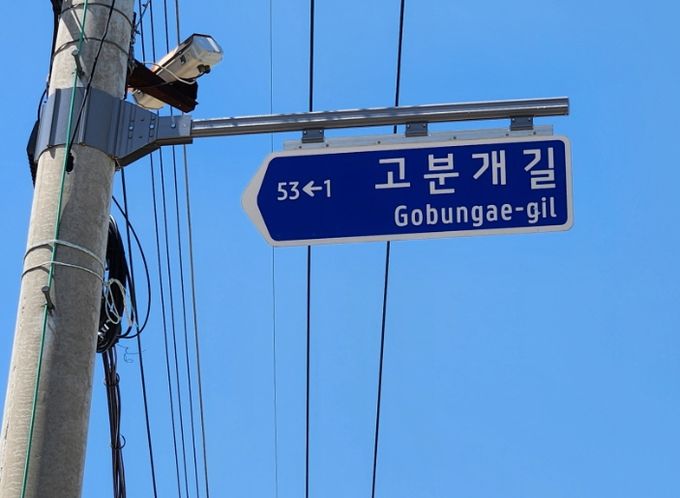 도로명판 정비로 길 안내 훨씬 수월해졌다