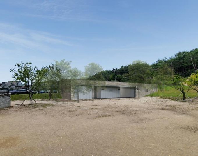 화성행궁 화장실 조감도