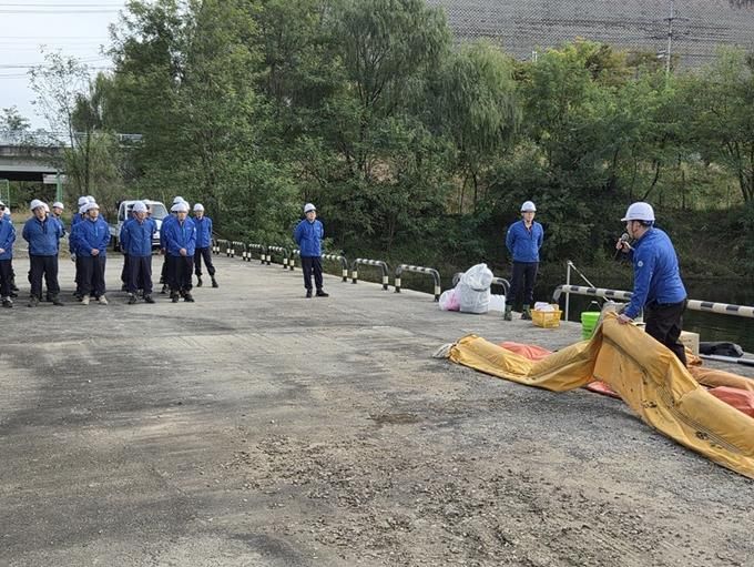 파주시, 수질오염사고 대비 방재훈련 실시